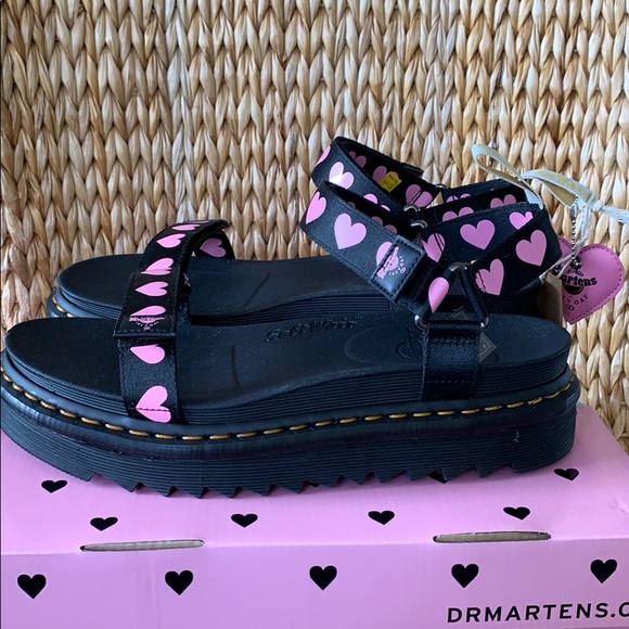 doc martens x lazy oaf sandals